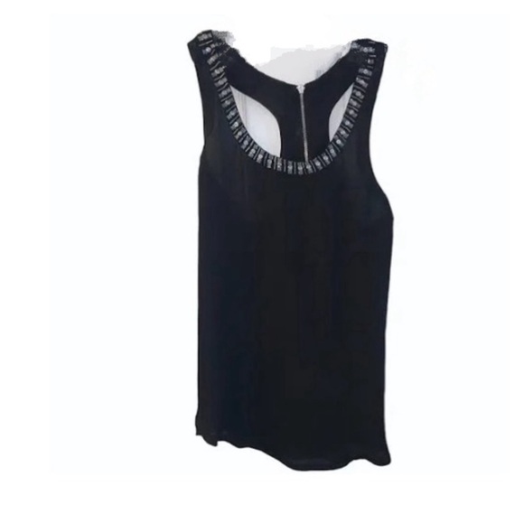 Express XS tank top: camisole with gem stones around neckline woman’s size XS - Picture 1 of 5